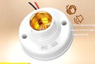 GNIAZDO UCHWYT MOCOWANIE OPRAWKA ŻARÓWKI STEROWANEJ DŹWIĘKIEM ŚWIATŁEM E27