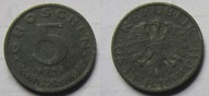 Austria 5 groschen 1948
