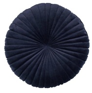 Poduszka Dekoracyjna Okrągła KUGLEASK GLAMOUR Ciemno Granatowa NIGHT BLUE