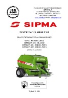 SIPMA PS 1510, 1210, 1211, 1221 - instrukcja obsługi pras (2014)
