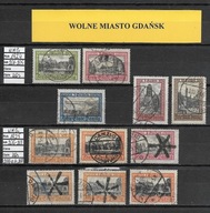Fi. 201 - 207 WMG - WYDANIE OBIEGOWE - WIDOKI GDAŃSKA - z odmianami