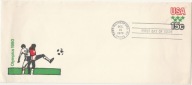 Olimpiady 1980 - koperta pamiątkowa z kasownikiem FDC USA