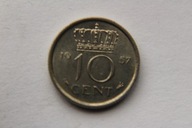 10 CENT. 1957 R.HOLANDIA - KT75