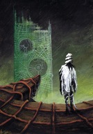 Akwarela "Za krawędzią" r.n.