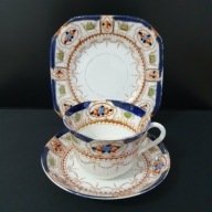 ANTYK - Zestaw śniadaniowy G.B.H. Best Bone China – dekor Imari, Anglia