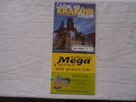 Kraków. Stare Miasto i Kazimierz. Plan miasta