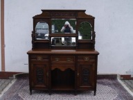 DRUCE & CO ANTYCZNY KREDENS DEBOWY