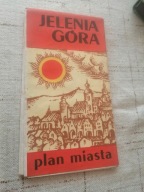 Jelenia Góra stary plan miasta autobusy