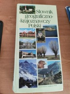 Słownik geograficzno - krajoznawczy Polski + mapa Maria Irena Mileska