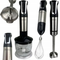 PROFESJONALNY BLENDER RĘCZNY MIKSER TURBO 800W WIELOFUNKCYJNY + ZESTAW