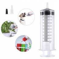 Duża Strzykawka 500ml z Wężykiem do Odciągania Wymiany Oleju Płynów