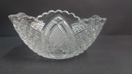 Stara kryształowa Misa szlif design