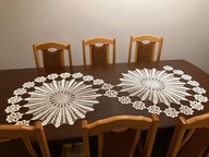 piękny obrus szydełkowy