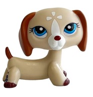 LPS FIGURKA KOLEKCJONERSKA LITTLEST PET SHOP PIES JAMNIK DASCHUND DETALE