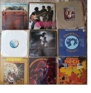 ZESTAW WINYLI NR 6 ROCK PROGRESYWNY HARD ROCK 10 LP