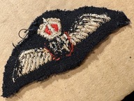 Odznaka Pilot R.A.F. Wersja mała dla Obcokrajowców nad prawą kieszenią