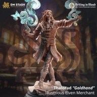 Sorcerer Thalorad Goldhand - DM Stash - figurka RPG DnD D&D - druk 3D 14K