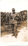 WEHRMACHT -TRZECIA RZESZA -ŻOŁNIERZ -zdjęcie -format pocztówkowy -PORTRET