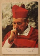 Stefan Kardynał Wyszyński - CIEKAWA KARTKA, ULOTKA - KOLOR