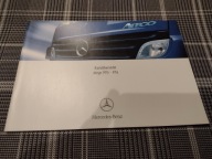 Mercedes ATEGO MP2 Instrukcja Książka 2004 - 2005