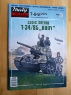 Mały Modelarz 7-8-9/2016 Czołg T-34/85 RUDY
