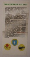 FOLDER - BALKAN - NIKISZOWIECKIE BALKANY, Katowice - Nikiszowiec