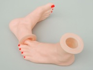 Viralowe realistyczne gumowe stópki