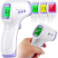 Termometr bezdotykowy MEMFLOW LCD do czoła z alarmem gorączki