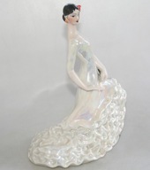 HISZPAŃSKA TANCERKA FLAMENCO FIGURKA KIJÓW KEKHZ UKRAINA 24 cm.