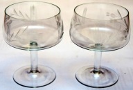 2 KIELISZKI DO KONIAKU