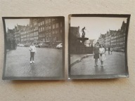 2 x Gdańsk Długi Targ 60/70te samochody (74b)