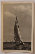 Defilada jachtów - Sopot 1955 rok