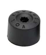 VW VOLKSWAGEN NAKŁADKA KAPSEL ZAŚLEPKA NA ŚRUBY FELG ANTYKRADZIEŻOWA 21mm