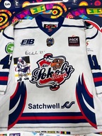 Koszulka meczowa MKS Sokół Toruń z autografem Mariusza Czerkawskiego