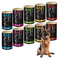 Dolina Noteci Rafi Classic mokra karma puszki dla psa mix smaków 10x1240g