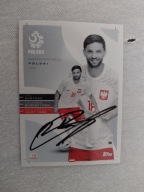 Karta topps autograf Polska Bartosz Bereszyński PZPN 2024