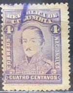 Kolumbia stary znaczek (9/12