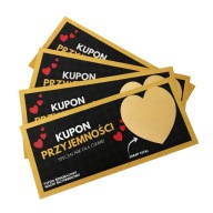 12x Kupony Przyjemności Zdrapki – Prezent dla Niej i Niego | Walentynki