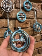 Personalizowana Bombka 3D z Imieniem – Wyjątkowa Ozdoba Świąteczna