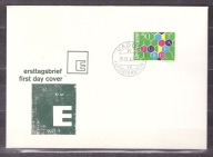 Liechtenstein CEPT Europa koperta FDC 1960 (1)