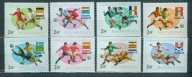 WĘGRY ** Piłka, Mundial w Argentynie, polska flaga Mi 3284-91