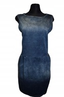 Elegancka sukienka jeansowa MEGI r. 3XL nr 729