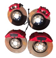 AUDI A6 C7 4G LIFT ZACISKI CZERWONE PRZOD TYL KOMPLET 4G05CF COMPETITON