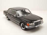 MERCEDES 350SE (W116) black 1972 1/18 MCG MCG18551