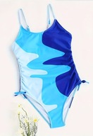 ŚLICZNY strój kąpielowy r.170 niebieski