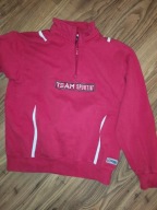 Bluza bawełniana 164 XS czerwona