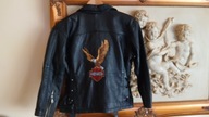HARLEY DAVIDSON-RAMONESKA -HAF-R-S-M-SKÓRA NATURALNA.