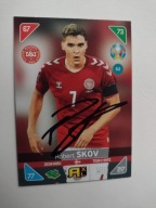 Karta panini autograf Dania Skov Euro 2021 Kick off