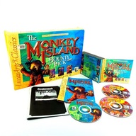 MONKEY ISLAND BOUNTY PACK 1 2 THE CURSE PC BIG BOX POLSKIE WYDANIE LEM PL