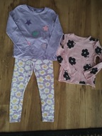 Leginsy i bluzeczki r 122